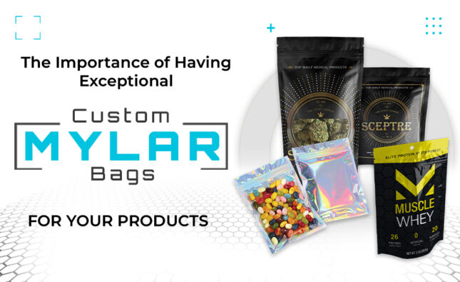 Custom printed Mylar Bags
